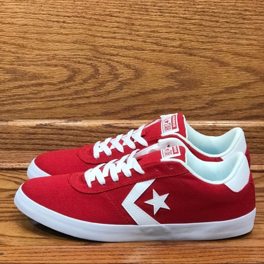 Converse Point Star‎ Ox Gym Red White Low Top Sneakers Size Men 11